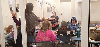 Chicken Soup with R. Eitan's Hilchot Shabbat Class Photos