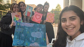 Paint Party with the Madrichot Photos